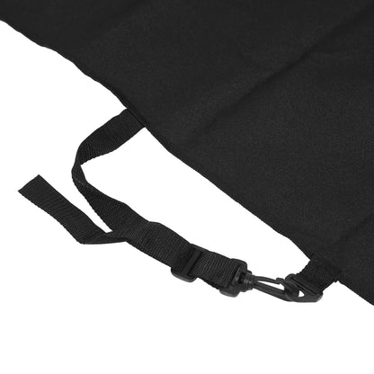 Water Resistant Dog Car Seat Cover 56"X53" Oxford Cloth Black
